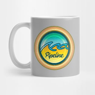 Vintage Wave on Beautiful Gradient Mug